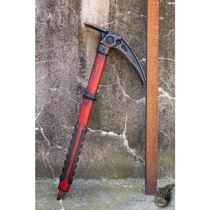 Epic Armoury LARP Ice Axe, Red 2 Epic Armoury LARP Ice Axe, Red - Image 2