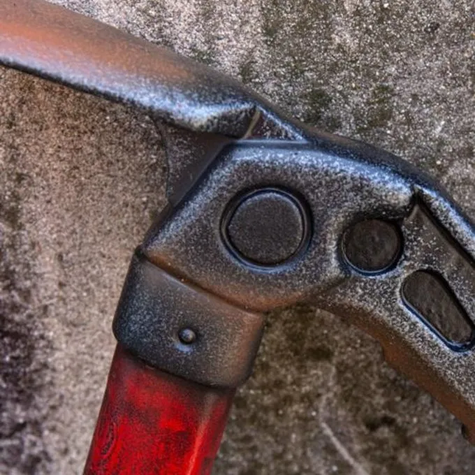 Epic Armoury LARP Ice Axe, Red 3 Epic Armoury LARP Ice Axe, Red - Image 3