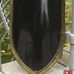 Epic Armoury LARP Kite Shield Black -Medieval Clothing Sales Store larp kite shield black 4