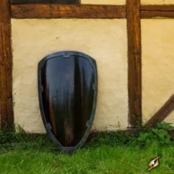 Epic Armoury LARP Kite Shield Black Knight -Medieval Clothing Sales Store larp kite shield black knight 2