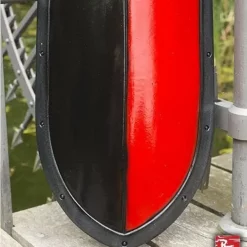 Epic Armoury LARP Kite Shield Black/red