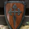 Epic Armoury LARP Kite Shield Steel-wood