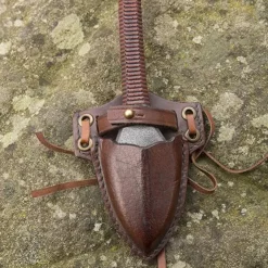 Epic Armoury LARP Kunai Knife With Holder, Brown