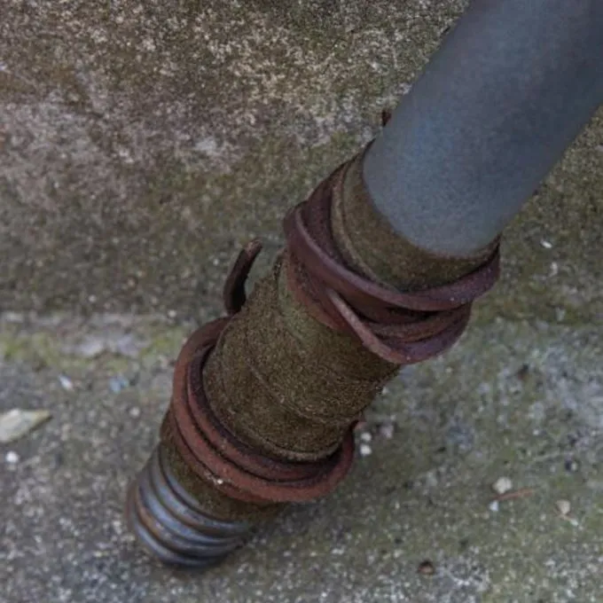 Epic Armoury LARP Metal Pipe, Steel Color 4 Epic Armoury LARP Metal Pipe, Steel Color - Image 4