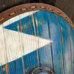Epic Armoury LARP Norman Shield Blue-white 8 Epic Armoury LARP Norman Shield Blue-white -Medieval Clothing Sales Store larp norman shield blue white 2