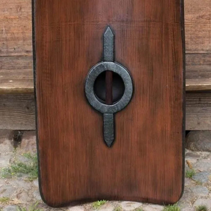 Epic Armoury LARP Roman Scutum, Black 2 Epic Armoury LARP Roman Scutum, Black - Image 2