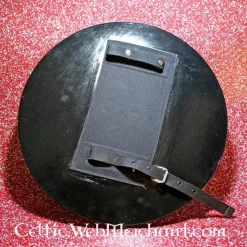 Epic Armoury LARP Round Shield Black/red