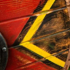 Epic Armoury LARP Shield Thegn, Red, 70 Cm -Medieval Clothing Sales Store larp shield thegn red 70 cm 3