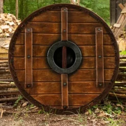 Epic Armoury LARP Shield Thegn, White-wood, 70 Cm -Medieval Clothing Sales Store larp shield thegn white wood 70 cm 1