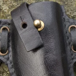 Epic Armoury LARP Skinner Knife With Holder, Black 5 Epic Armoury LARP Skinner Knife With Holder, Black -Medieval Clothing Sales Store larp skinner knife with holder black 2