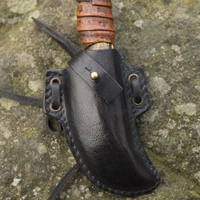 Epic Armoury LARP Skinner Knife With Holder, Black 1 Epic Armoury LARP Skinner Knife With Holder, Black