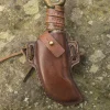 Epic Armoury LARP Skinner Knife With Holder, Brown