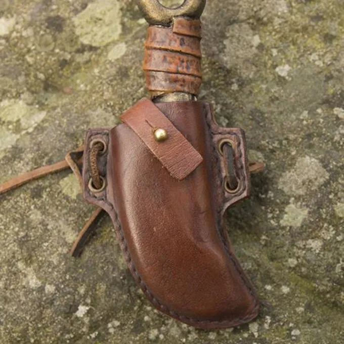 Epic Armoury LARP Skinner Knife With Holder, Brown 1 Epic Armoury LARP Skinner Knife With Holder, Brown