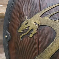 Epic Armoury LARP Viking Dragon Shield -Medieval Clothing Sales Store larp viking dragon shield 2