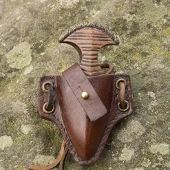 Epic Armoury LARP Wrist Dagger With Holder, Brown