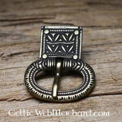 Late Classical Belt Buckle, Silvered