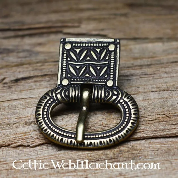 Late Classical Belt Buckle, Silvered 1 Late Classical Belt Buckle, Silvered