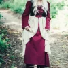 Leonardo Carbone Late Medieval Dress Aurora, Red-natural