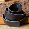 Leather Belt 30 Mm / 130-140 Cm Black