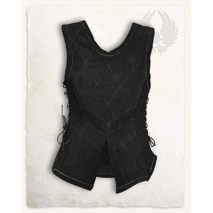 Mytholon Leather Bodice Lucy, Black 5 Mytholon Leather Bodice Lucy, Black - Image 5