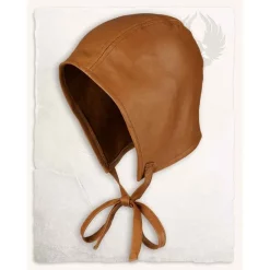 Mytholon Leather Cap Martinus, Light Brown