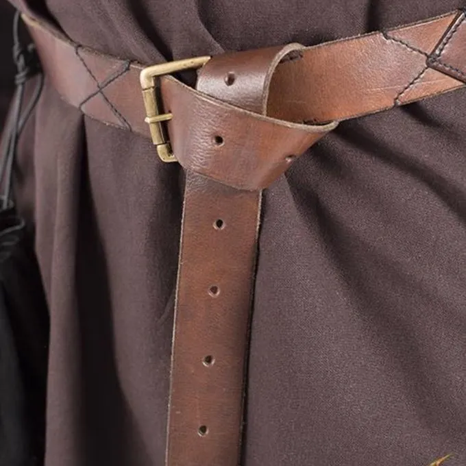 Epic Armoury Leather X-belt, Brown 1 Epic Armoury Leather X-belt, Brown