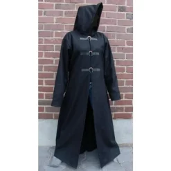 Leonardo Carbone Long Coat Black