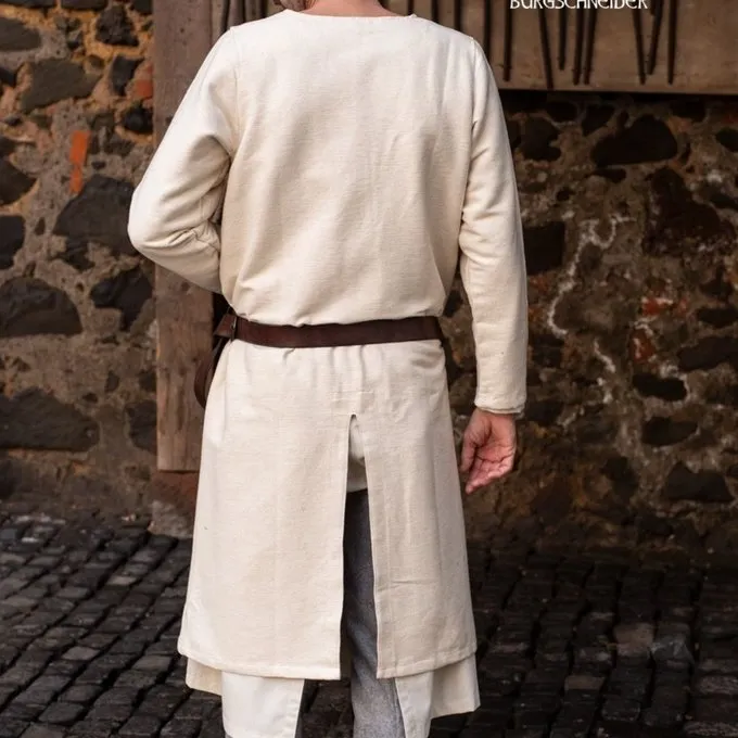 Burgschneider Long Medieval Tunic Arnaud, Natural 2 Burgschneider Long Medieval Tunic Arnaud, Natural - Image 2
