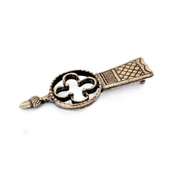 Medieval Belt End Museum Of London, Silvered