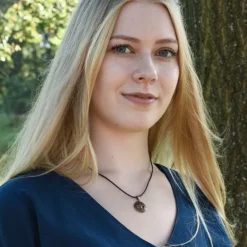 Medieval Blouse Aubrey, Blue -Medieval Clothing Sales Store medieval blouse aubrey blue 4