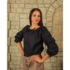 Mytholon Medieval Blouse Kara, Black