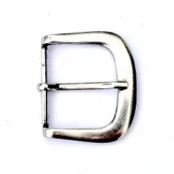 Medieval Buckle 4a, Silvered