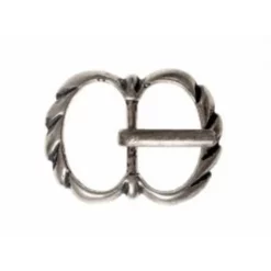 Medieval Buckle Small, Silver Plated