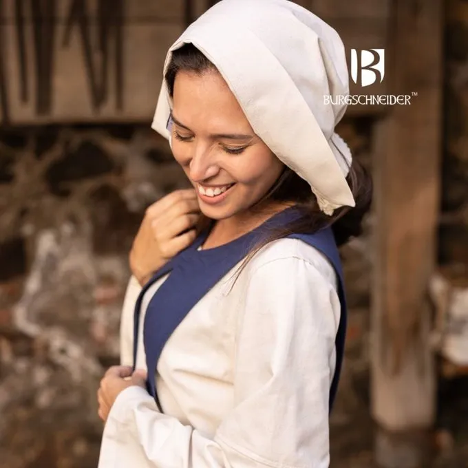 Burgschneider Medieval Cap Helga, Natural 4 Burgschneider Medieval Cap Helga, Natural - Image 4