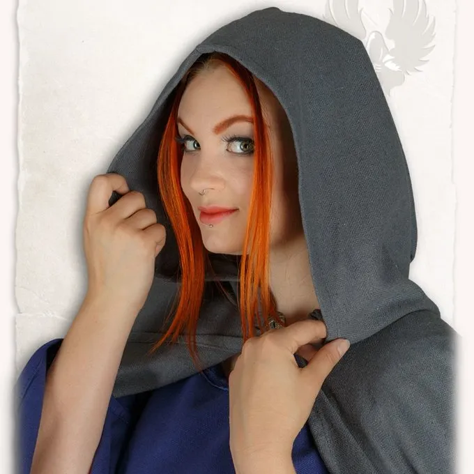 Mytholon Medieval Cape Kim, Grey 4 Mytholon Medieval Cape Kim, Grey - Image 4