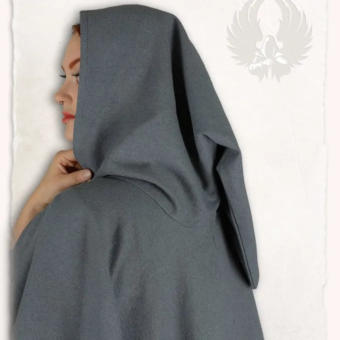 Mytholon Medieval Cape Kim, Grey 5 Mytholon Medieval Cape Kim, Grey - Image 5