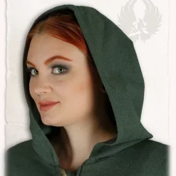 Mytholon Medieval Cape Kim, Olive Green -Medieval Clothing Sales Store medieval cape kim olive green 2
