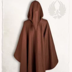 Medieval Clothing Sales Store -Medieval Clothing Sales Store medieval cape kim wool brown 1