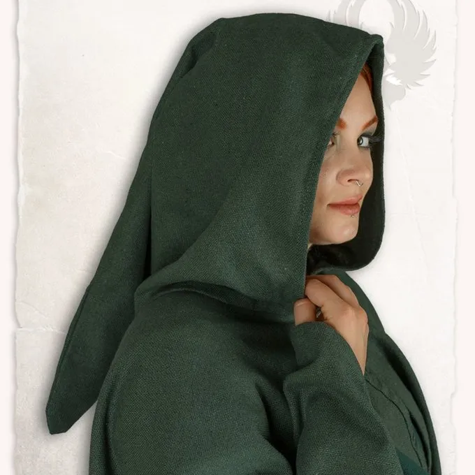 Mytholon Medieval Cape Kim Wool, Green 3 Mytholon Medieval Cape Kim Wool, Green - Image 3