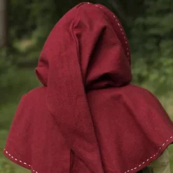 Epic Armoury Medieval Chaperon Erhard, Red 8 Epic Armoury Medieval Chaperon Erhard, Red -Medieval Clothing Sales Store medieval chaperon erhard red 2