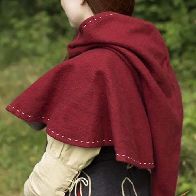 Epic Armoury Medieval Chaperon Erhard, Red 6 Epic Armoury Medieval Chaperon Erhard, Red - Image 6