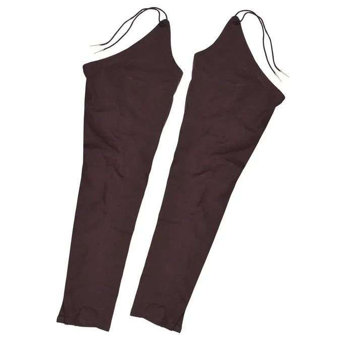Medieval Chausses With Laces, Brown 1 Medieval Chausses With Laces, Brown
