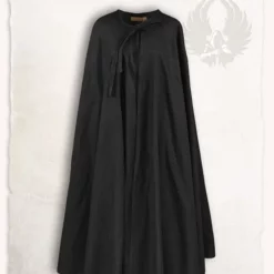 Mytholon Medieval Cloak Rudolf, Black