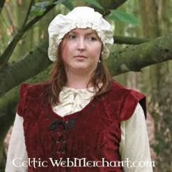 Leonardo Carbone Medieval Doublet Caelia Green -Medieval Clothing Sales Store medieval doublet caelia green 2