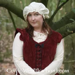 Leonardo Carbone Medieval Doublet Caelia Green -Medieval Clothing Sales Store medieval doublet caelia green 5