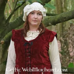 Leonardo Carbone Medieval Doublet Caelia Red 7 Leonardo Carbone Medieval Doublet Caelia Red -Medieval Clothing Sales Store medieval doublet caelia red 1