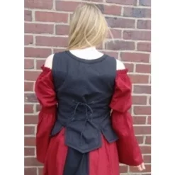 Leonardo Carbone Medieval Doublet Christine Green -Medieval Clothing Sales Store medieval doublet christine green 2