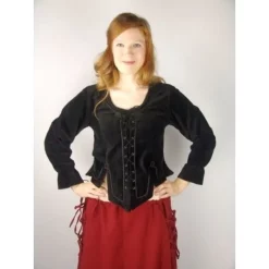 Leonardo Carbone Medieval Doublet Simone Red