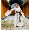 Leonardo Carbone Medieval Dress Begina, Natural