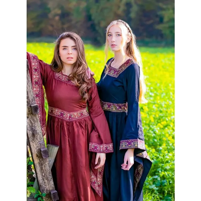 Leonardo Carbone Medieval Dress Borgia, Red 5 Leonardo Carbone Medieval Dress Borgia, Red - Image 5